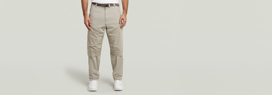 3d belt loose track pant