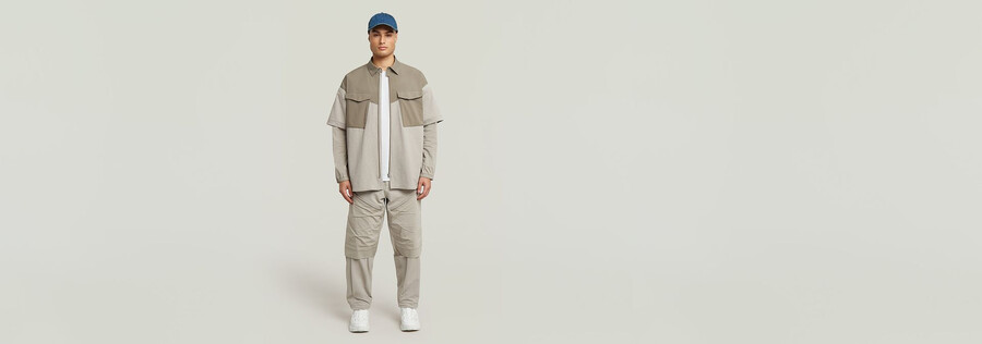 3d belt loose track pant