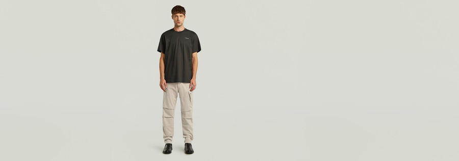 roxic zip straight tapered pants