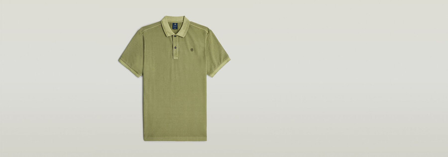 dunda overdyed slim polo