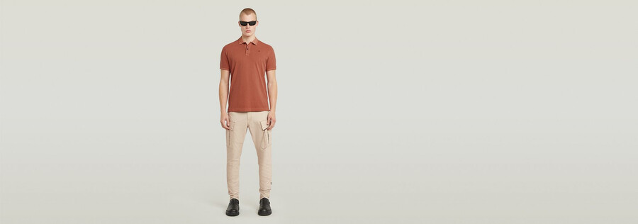 dunda overdyed slim polo