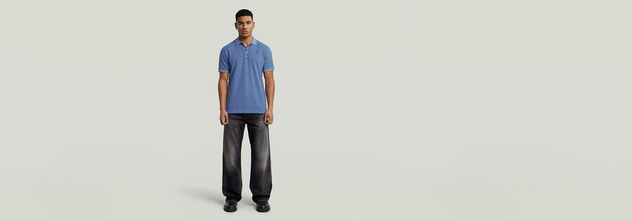 dunda overdyed slim polo