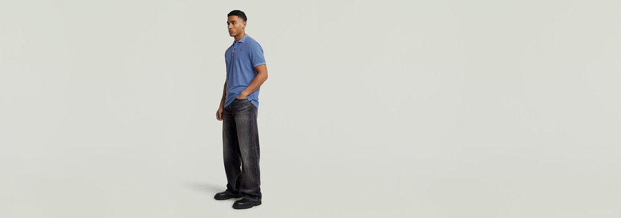 dunda overdyed slim polo