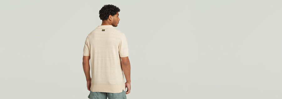 knitted polo