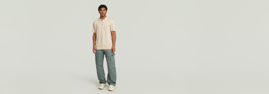 knitted polo