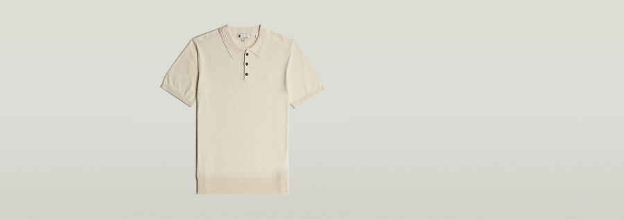 knitted polo