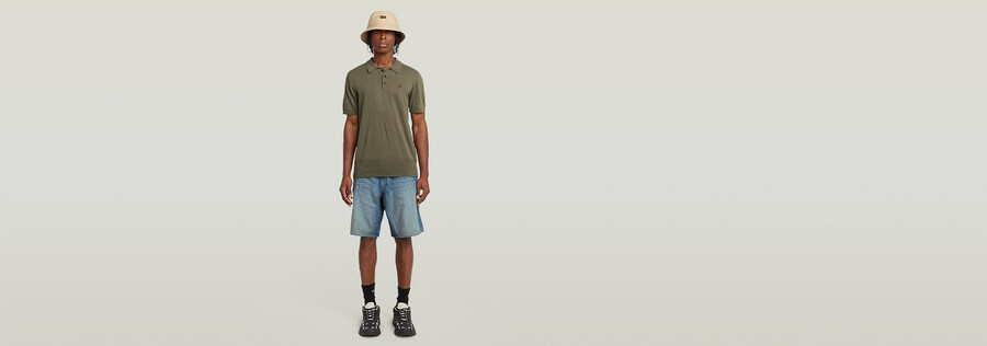 knitted polo