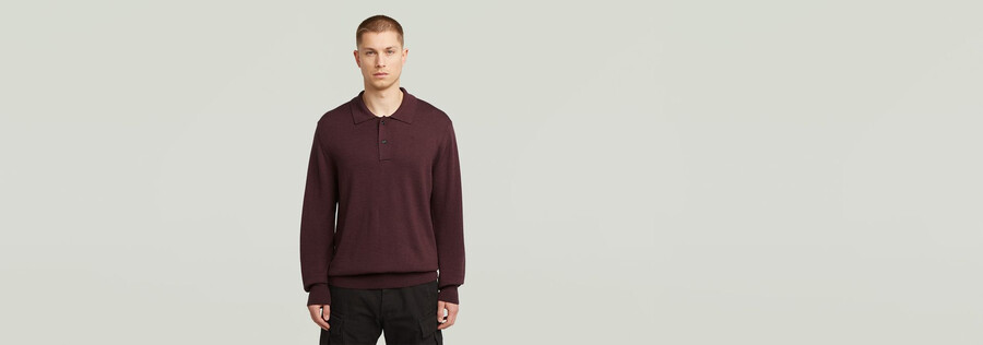 premium core dunda polo knit