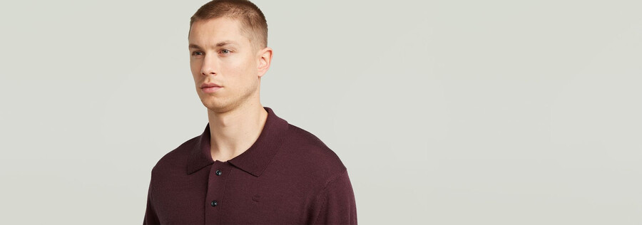 premium core dunda polo knit