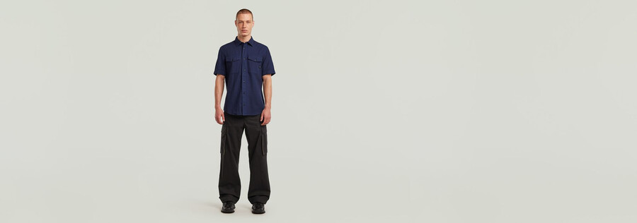 marine slim shirt