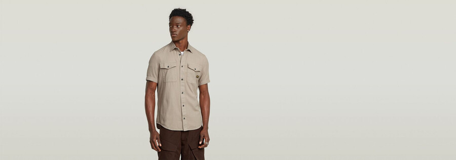 marine slim shirt