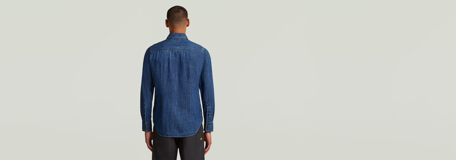 dakota slim denim shirt