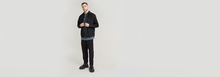dakota slim denim shirt