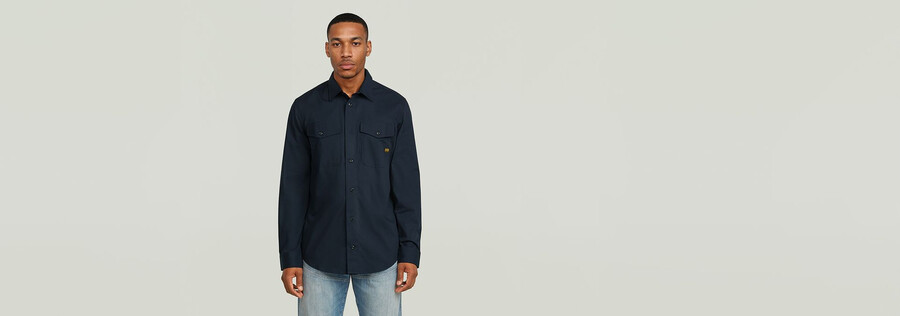 marine slim shirt