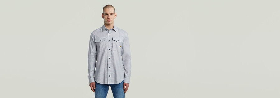 marine slim shirt
