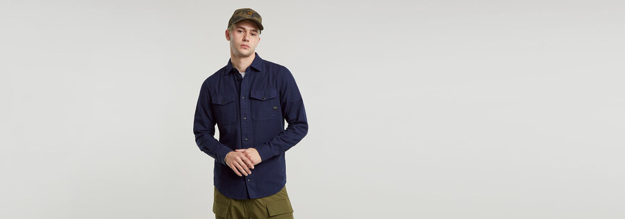 marine slim shirt