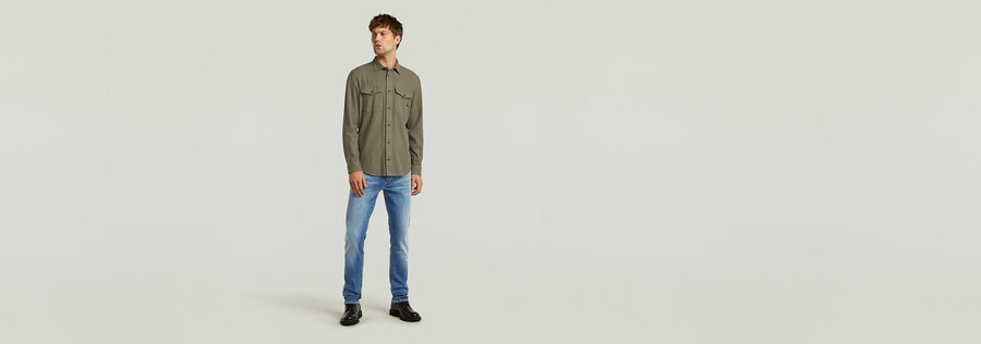 marine slim shirt