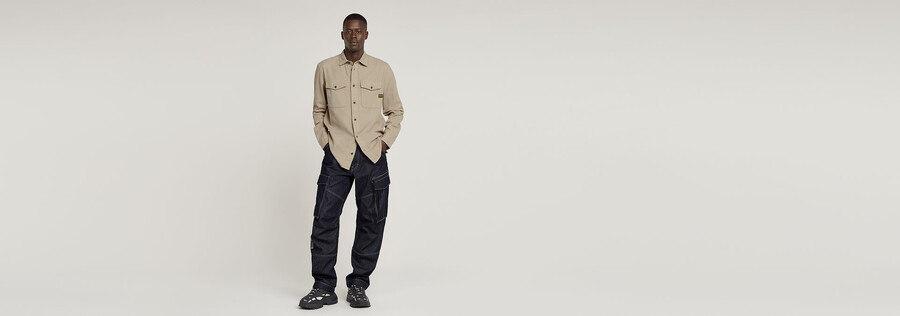 marine slim shirt