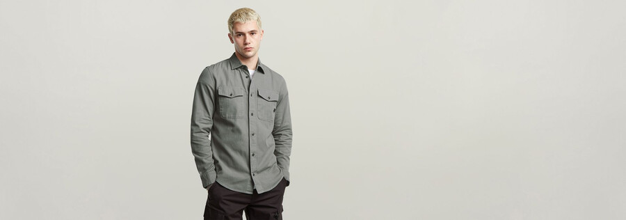 marine slim shirt