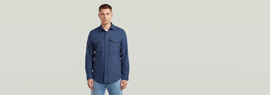 marine slim shirt