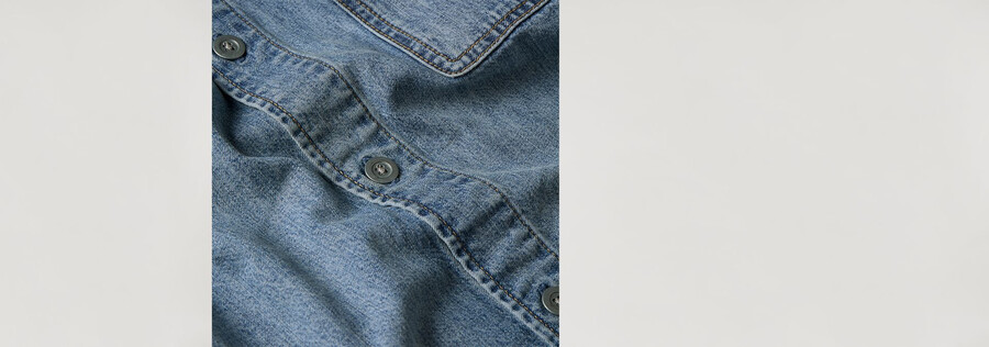 boxy flap pocket shirt