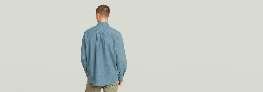 regular denim shirt