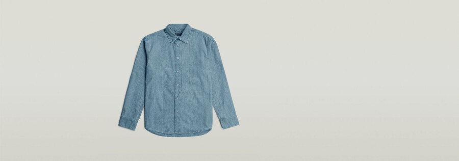 regular denim shirt