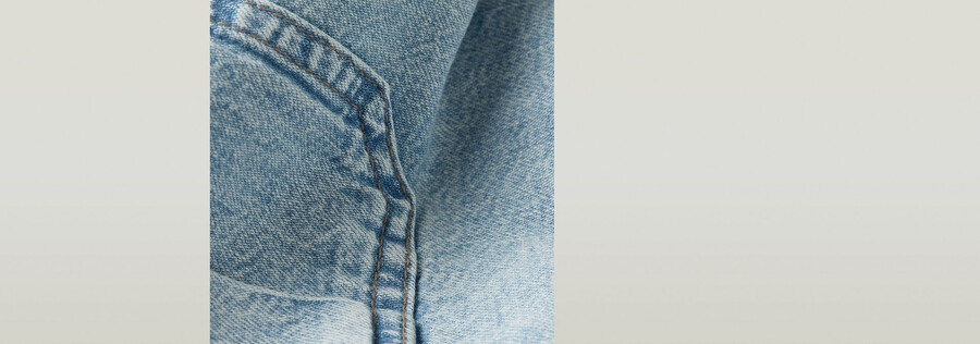 pleated 2-pocket boxy shirt