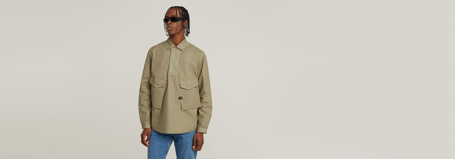 anorak relaxed shirt