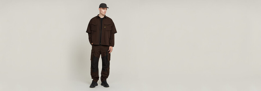 modular relaxed shirt