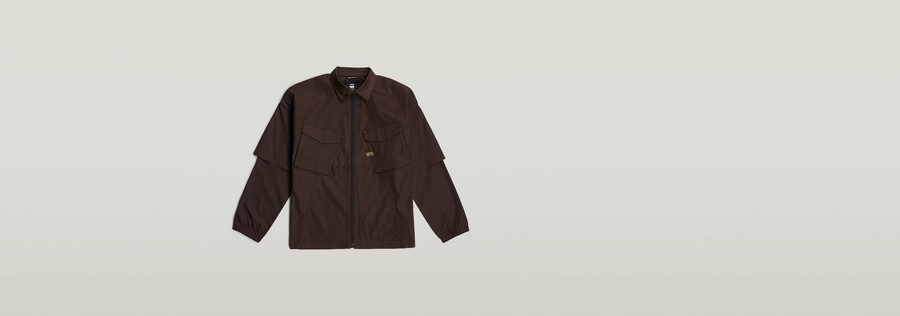 modular relaxed shirt