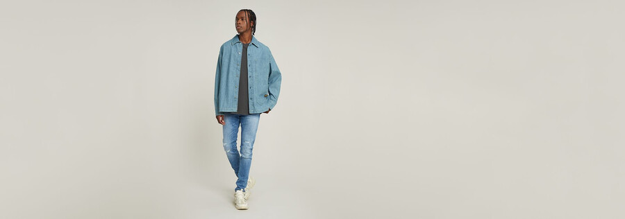 long pocket boxy fit shirt