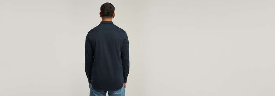 jersey shirt marine pockets