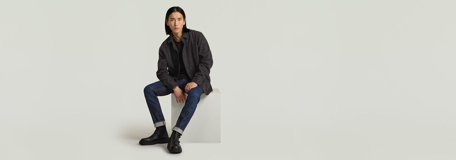 panelled pocket regular shirt