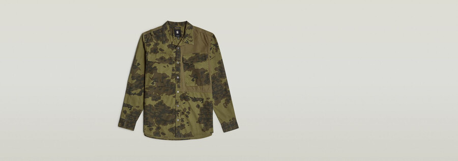 cargo pocket service regular shirt
