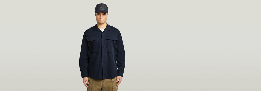 cargo pocket regular shirt