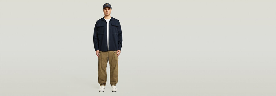 cargo pocket regular shirt