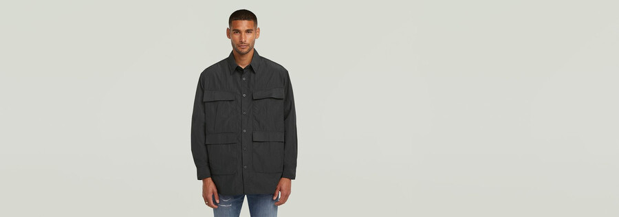 cargo relaxed shirt