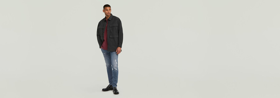 cargo relaxed shirt