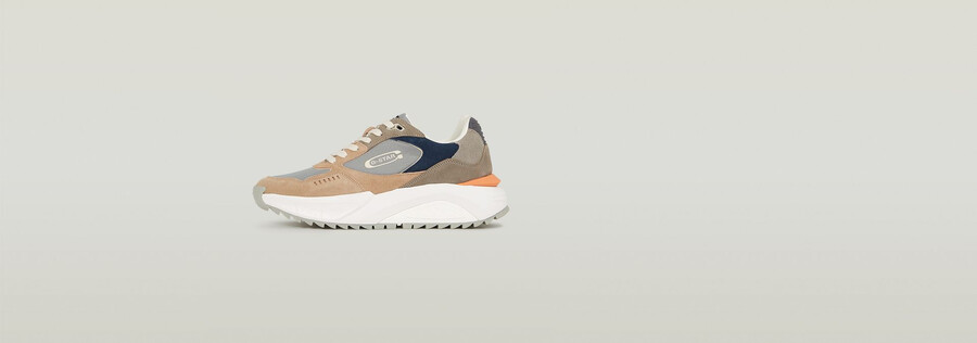 duko contrast sneakers