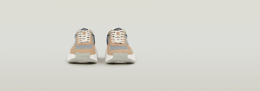 duko contrast sneakers