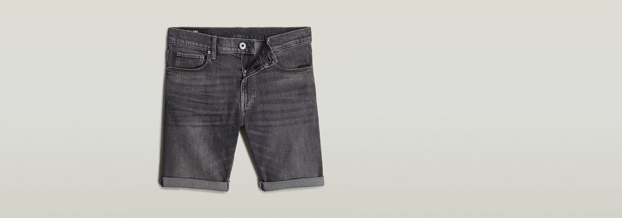 3301 slim denim shorts