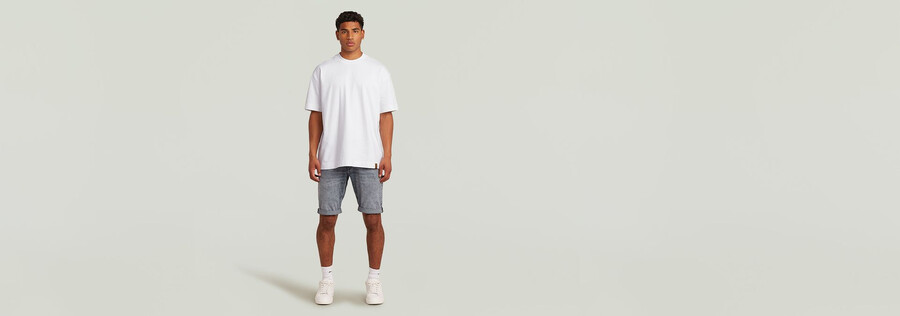mosa denim shorts