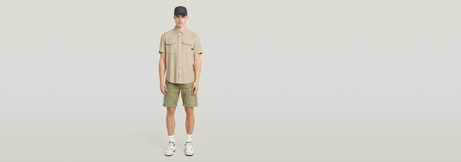 mosa straight shorts