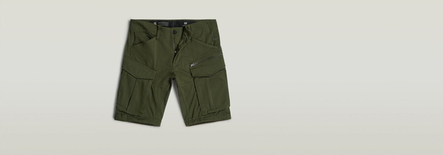 rovic zip regular shorts