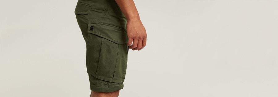 rovic zip regular shorts