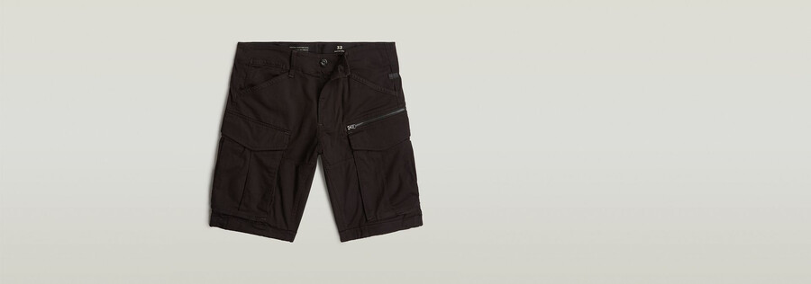 rovic zip regular shorts
