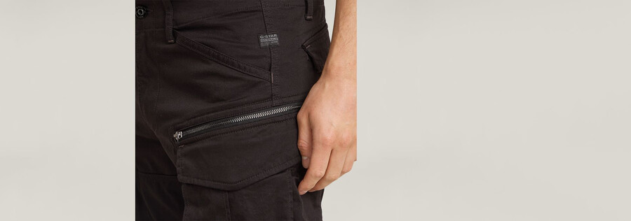 rovic zip regular shorts