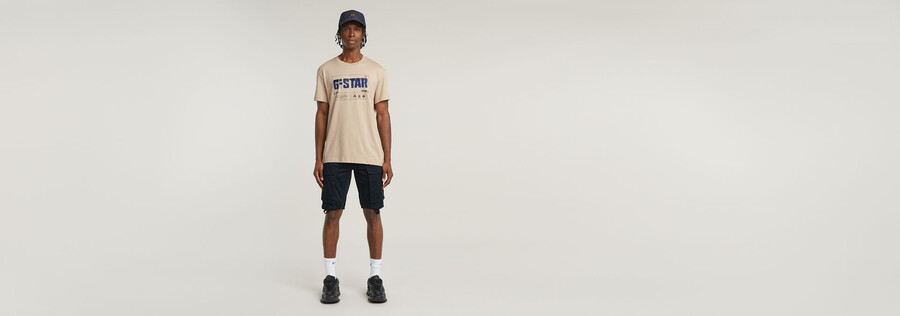 rovic zip regular shorts