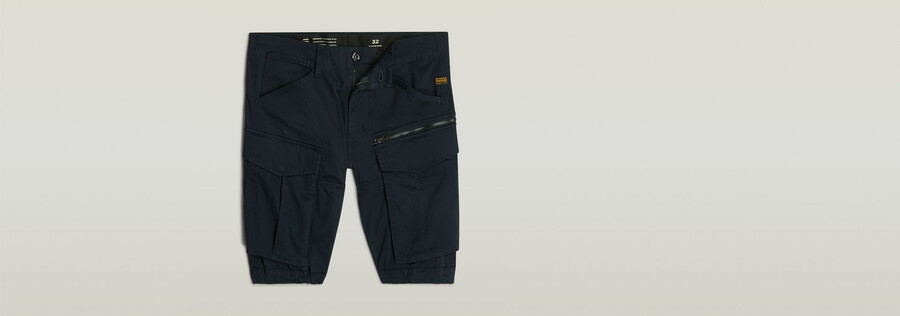 rovic zip regular shorts